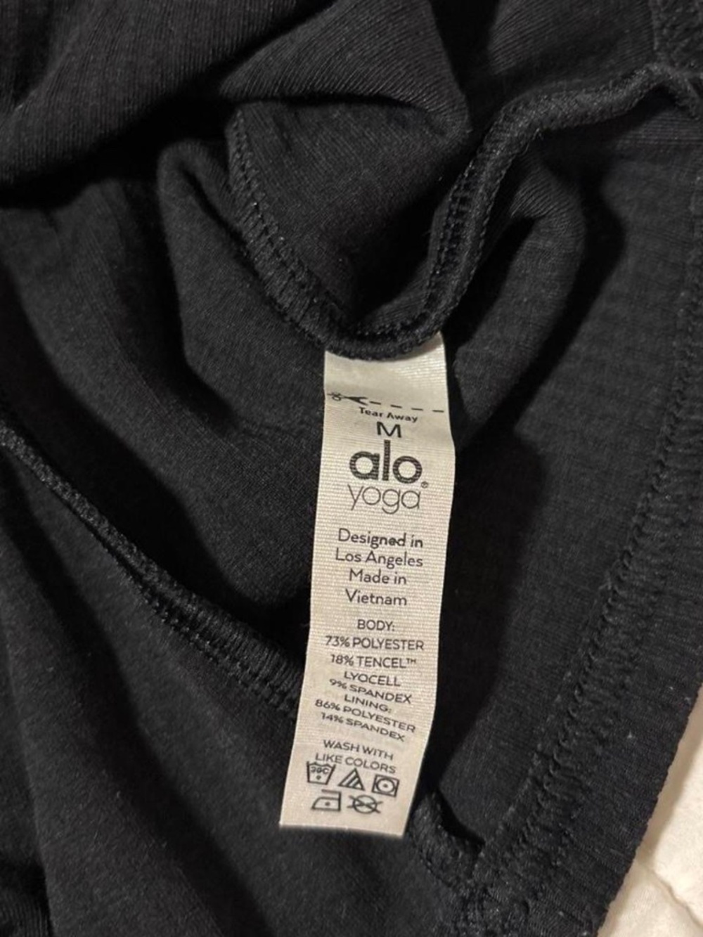 Like-New Alo Yoga Black Tank Top Size M